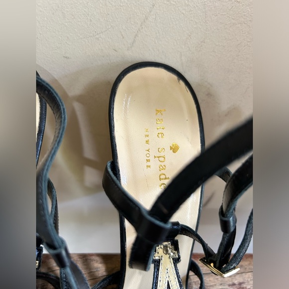Kate Spade Gold Sandals - Picture 5 of 6